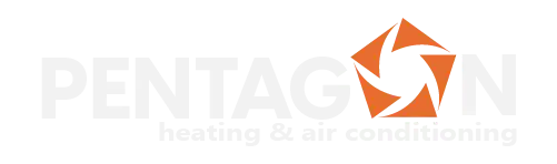 Pentagon Air heating and air conditioning logo